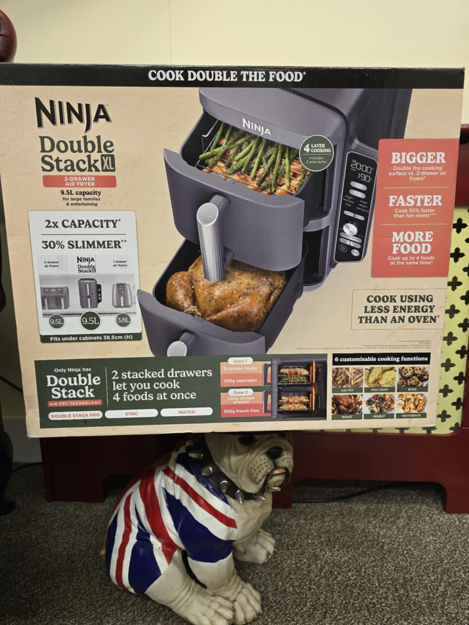 NINJA DOUDLE STACK XL AIR FRYER