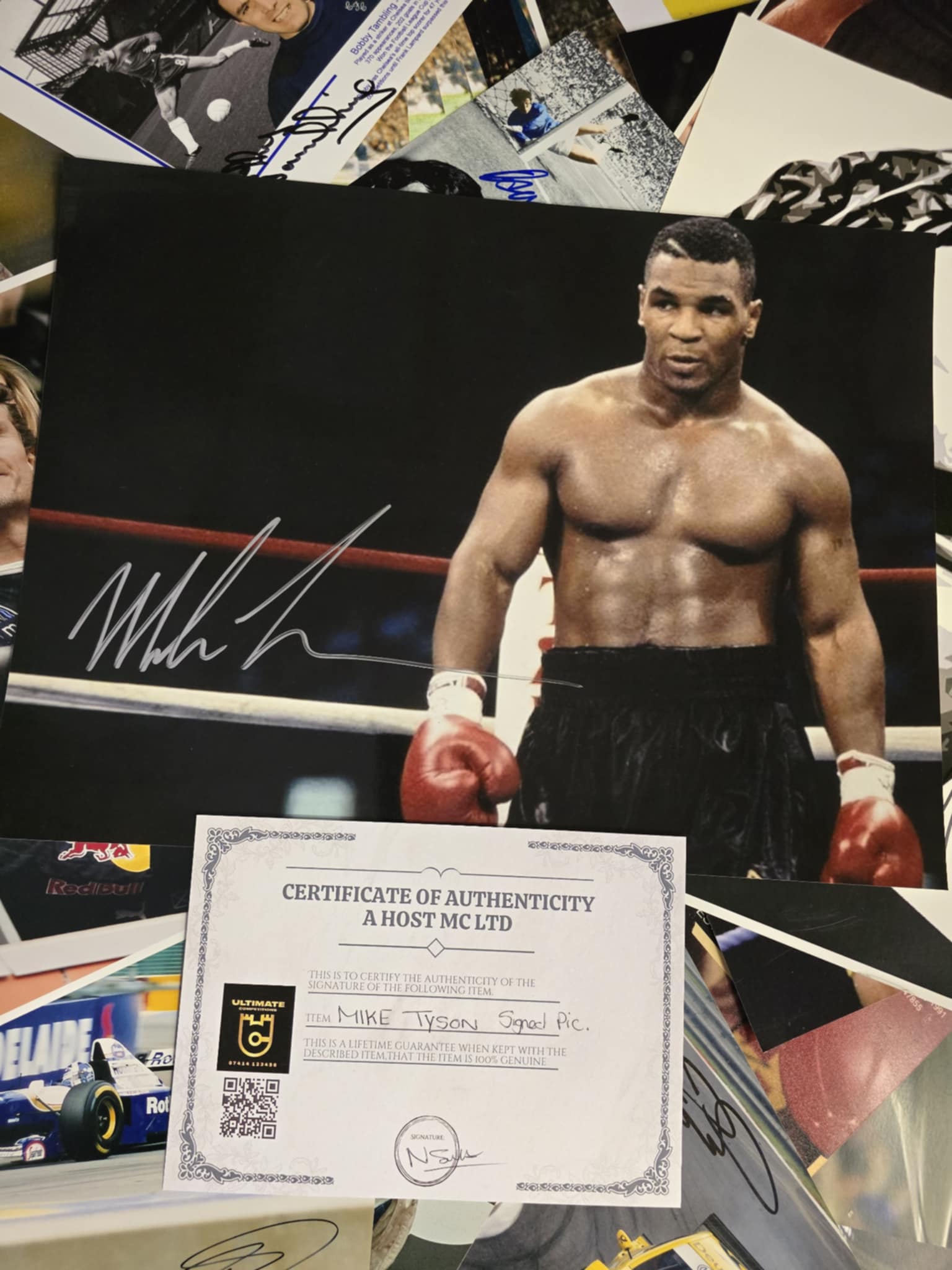IRON MIKE TYSON CHARITY RAFFLE MIDLAND AIR AMBULANCE!